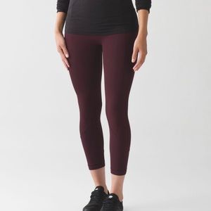 All The Right Places Crop II Bordeaux Drama